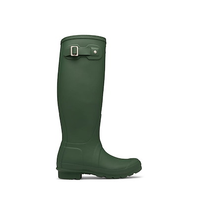 Main view of Womens Hunter Original Tall Rain Boot - Hunter Green