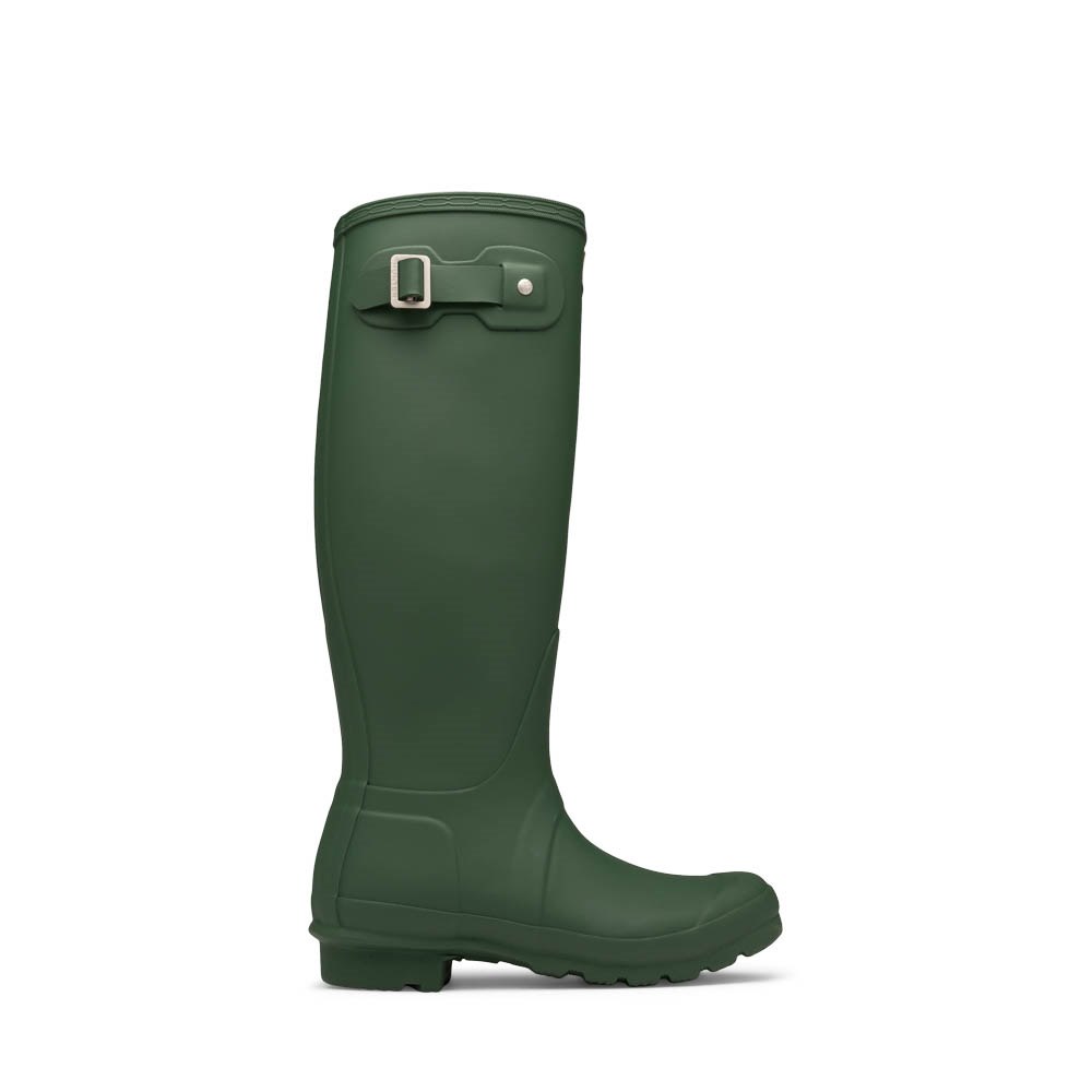 Womens Hunter Original Tall Rain Boot - Hunter Green
