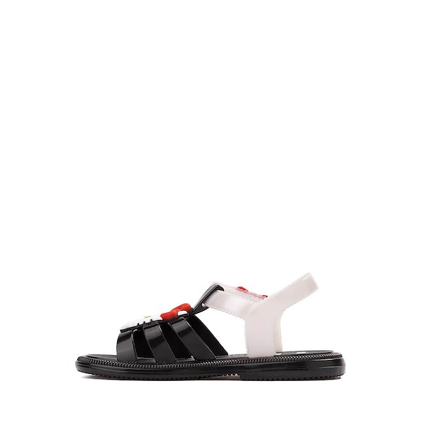 alternate view Mini Melissa x Hello Kitty&reg; & Friends Hip Sandal - Toddler - Black / WhiteALT1