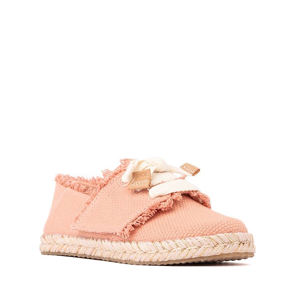 alternate view TOMS Carolina Lace-Up Espadrille - Little Kid / Big Kid - BloomALT5