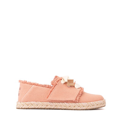 Main view of TOMS Carolina Lace-Up Espadrille - Little Kid / Big Kid - Bloom