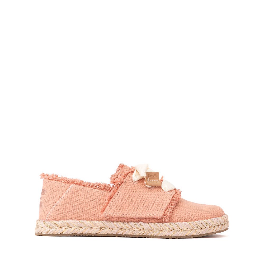 TOMS Carolina Lace-Up Espadrille - Little Kid / Big Kid - Bloom