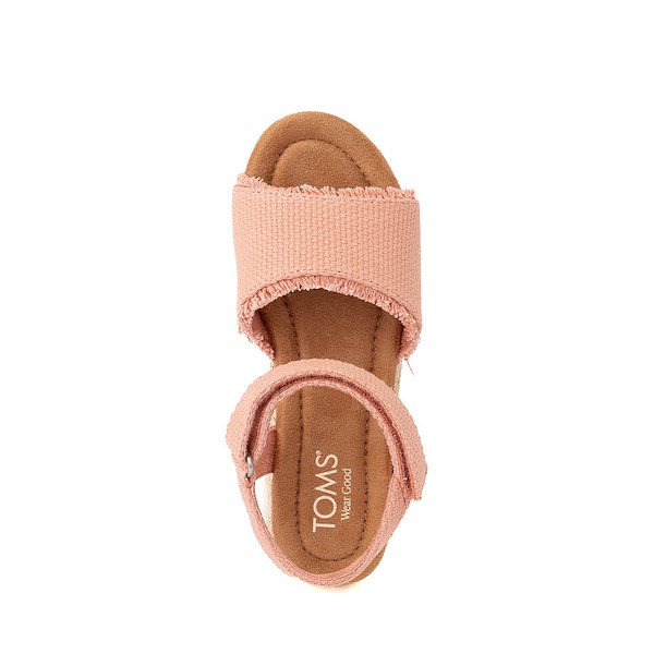 alternate view TOMS Diana Platform Sandal - Little Kid / Big Kid - BloomALT2