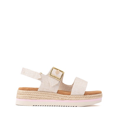 Main view of TOMS Giana Platform Sandal - Little Kid / Big Kid - Natural
