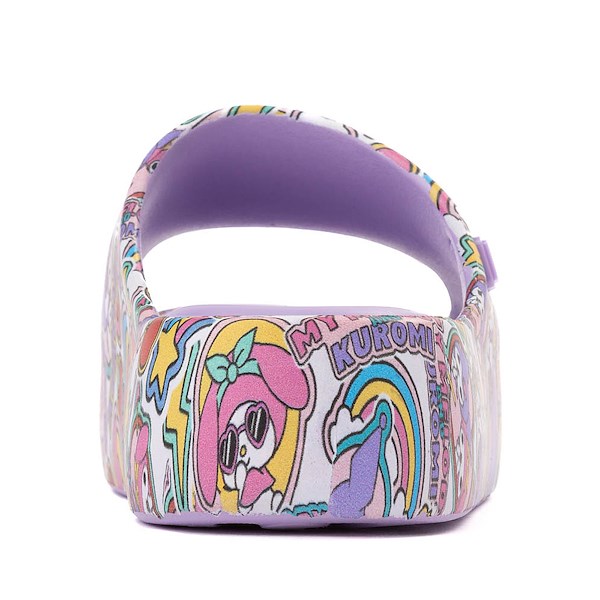 alternate view Mini Melissa + Hello Kitty&reg; & Friends Free Platform Slide Sandal - Little Kid / Big Kid - LilacALT4
