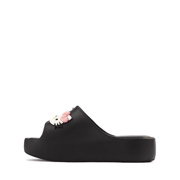 alternate view Mini Melissa + Hello Kitty&reg; & Friends Free Platform Slide Sandal - Little Kid / Big Kid - BlackALT1
