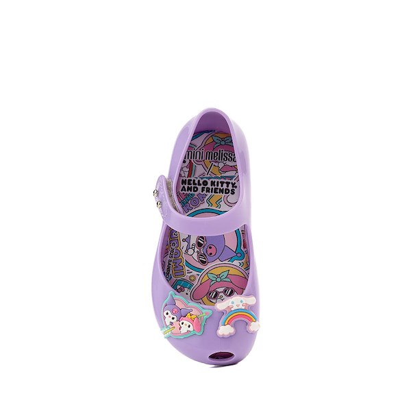 alternate view Mini Melissa + Hello Kitty&reg; & Friends Ultragirl Ballet Flat - Toddler / Little Kid - PurpleALT2