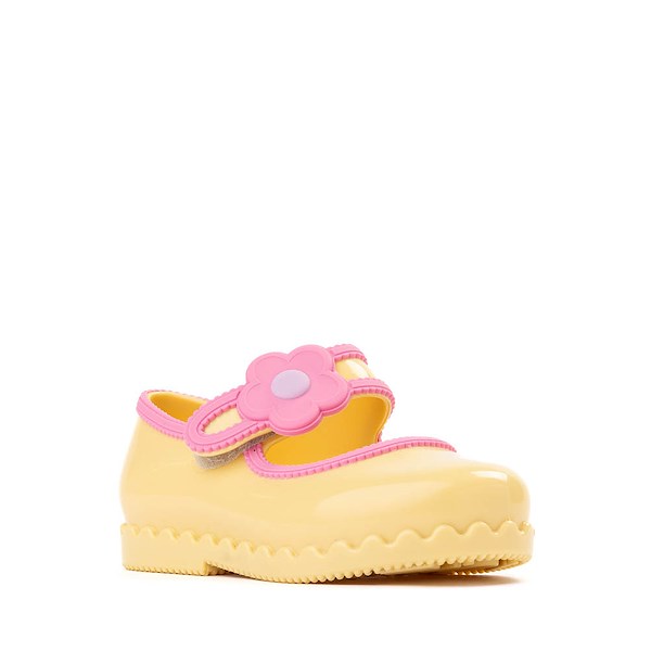alternate view Mini Melissa Hip Ballerina Casual Shoe - Toddler / Little Kid - Yellow / PinkALT5