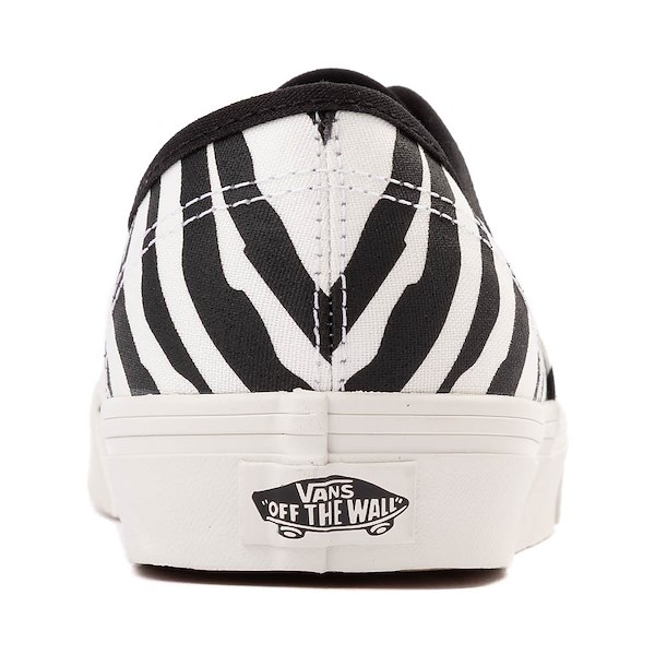 alternate view Vans Authentic Animalier Skate Shoe - ZebraALT4