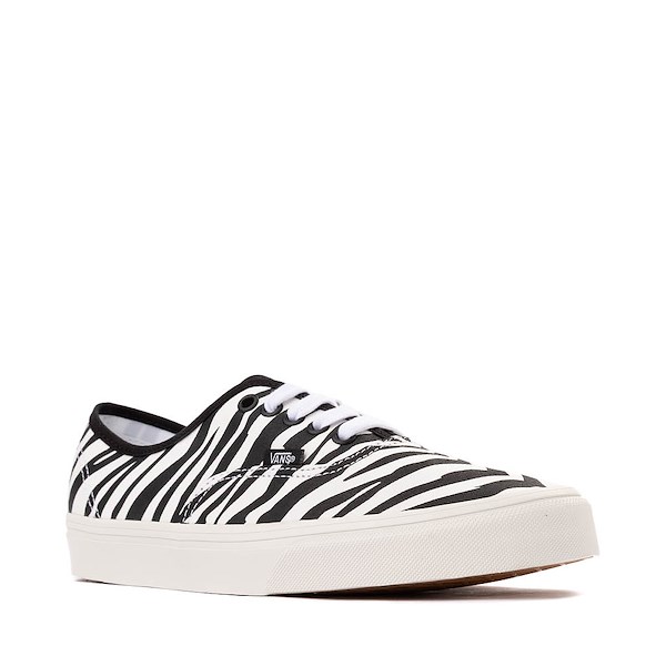 alternate view Vans Authentic Animalier Skate Shoe - ZebraALT5
