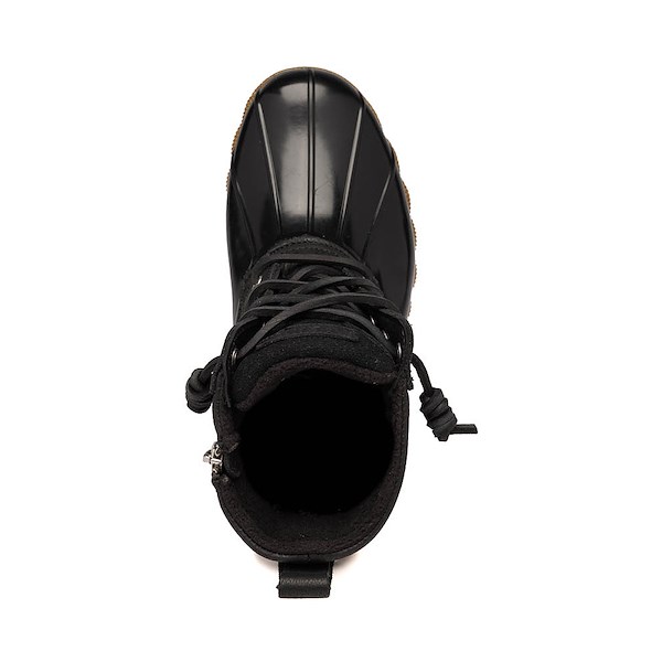 alternate view Womens Sperry Saltwater&trade; Lace-Up Duck Boot - BlackALT2