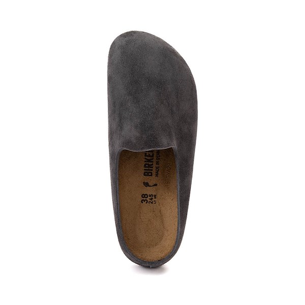 alternate view Womens Birkenstock Amsterdam Wrapped Clog - CharcoalALT2