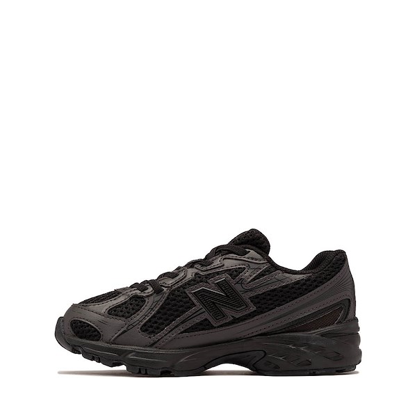 alternate view New Balance 740 Athletic Shoe - Little Kid - Black Cement / BlackALT1