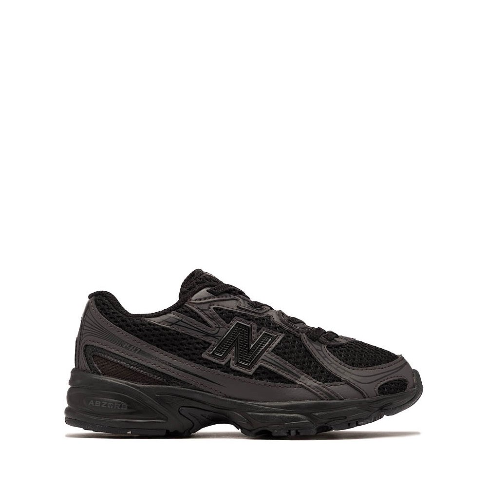 New Balance 740 Athletic Shoe - Little Kid - Black Cement / Black