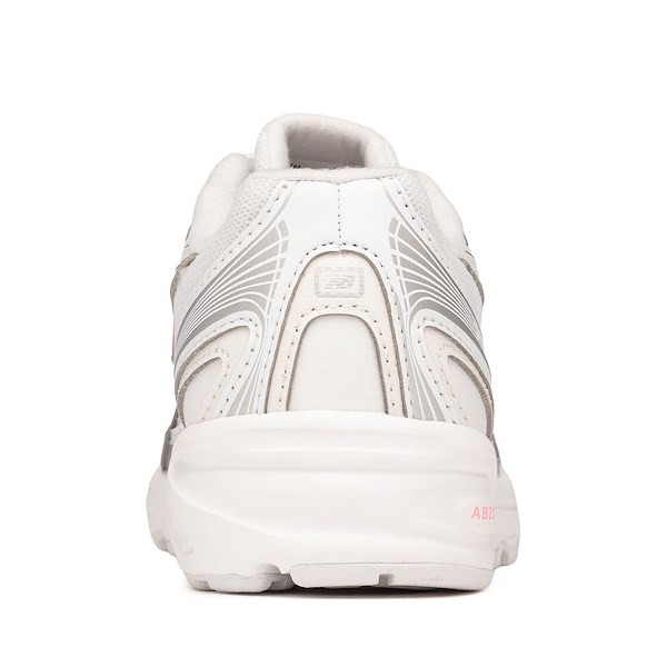 alternate view New Balance 740 Athletic Shoe - Little Kid - Silver Metallic / Signal PinkALT4