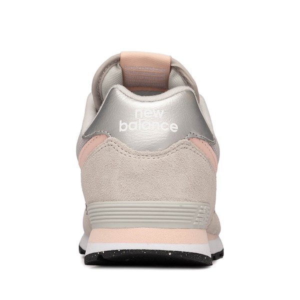 alternate view New Balance 574 Athletic Shoe - Big Kid - Raincloud / Pink HazeALT4