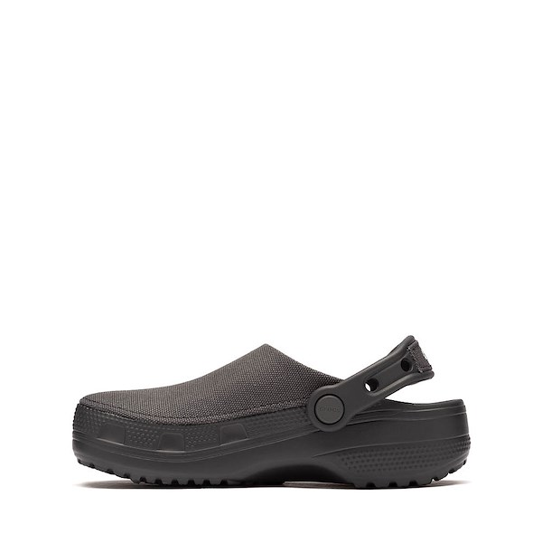 alternate view Crocs Classic Crafted Clog - Little Kid / Big Kid - Black SandALT1