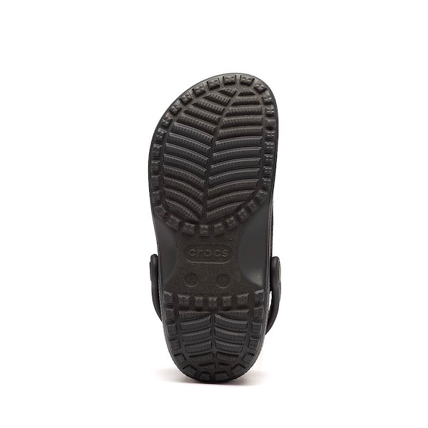 alternate view Crocs Classic Crafted Clog - Little Kid / Big Kid - Black SandALT3