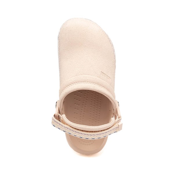 alternate view Crocs Crafted Vegan Suede Stitch Clog - Little Kid - QuartzALT2