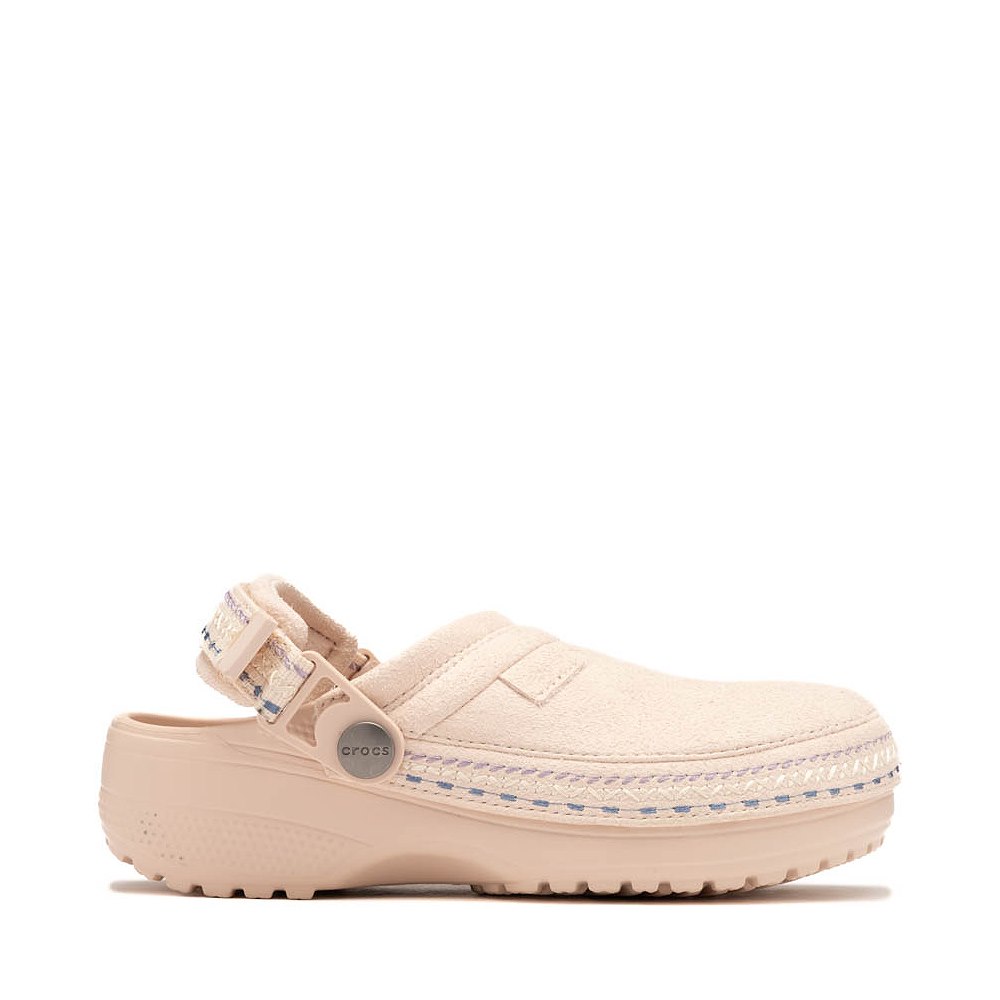Crocs Crafted Vegan Suede Stitch Clog - Little Kid - Quartz