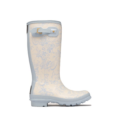 Main view of Hunter x LoveShackFancy Original Short Rain Boot - Little Kid / Big Kid - Toscana Toile