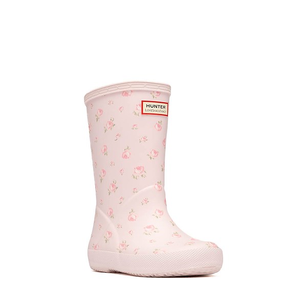 alternate view Hunter x LoveShackFancy First Classic Rain Boot - Toddler / Little Kid - Blooming HeirloomALT5