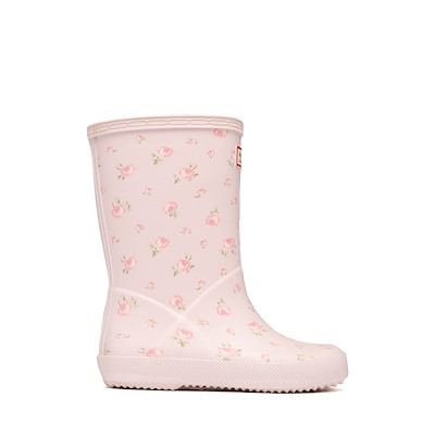 Main view of Hunter x LoveShackFancy First Classic Rain Boot - Toddler / Little Kid - Blooming Heirloom