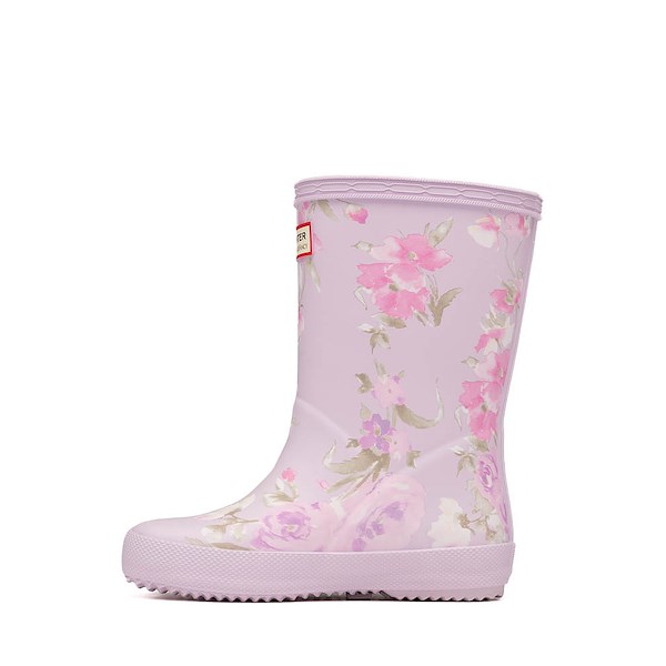 alternate view Hunter x LoveShackFancy First Classic Rain Boot - Toddler / Little Kid - Happy ThoughtsALT1