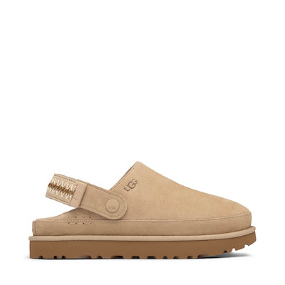 Main view of Womens UGG Goldenstar UGGbraid Clog - Sandcastle