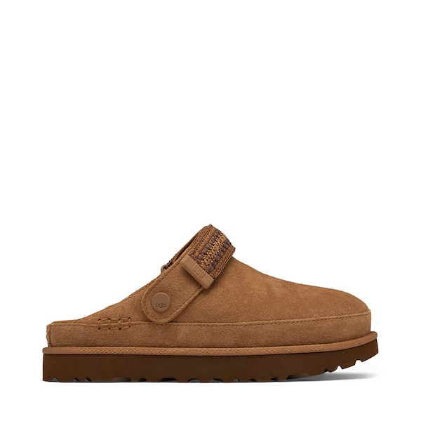 alternate view Womens UGG&reg; Goldenstar UGGbraid&trade; Clog - ChestnutALT1