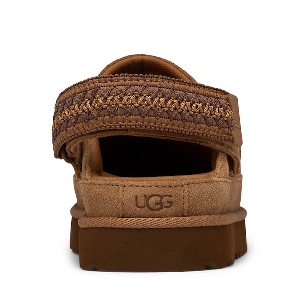 alternate view Womens UGG&reg; Goldenstar UGGbraid&trade; Clog - ChestnutALT4