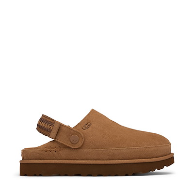 Main view of Womens UGG&reg; Goldenstar UGGbraid&trade; Clog - Chestnut