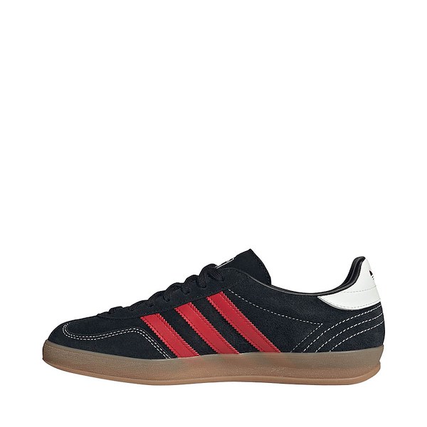 alternate view Mens adidas Gazelle Indoor Athletic Shoe - Core Black / Better Scarlet / GumALT1