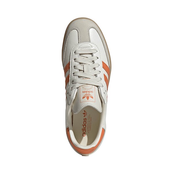 alternate view Womens adidas Samba OG Athletic Shoe - Off White / Dusky Orange / GumALT2