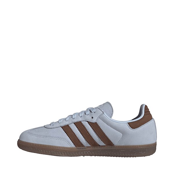 alternate view Womens adidas Samba OG Athletic Shoe - Crystal Sky / Earth Strata / Cloud WhiteALT1