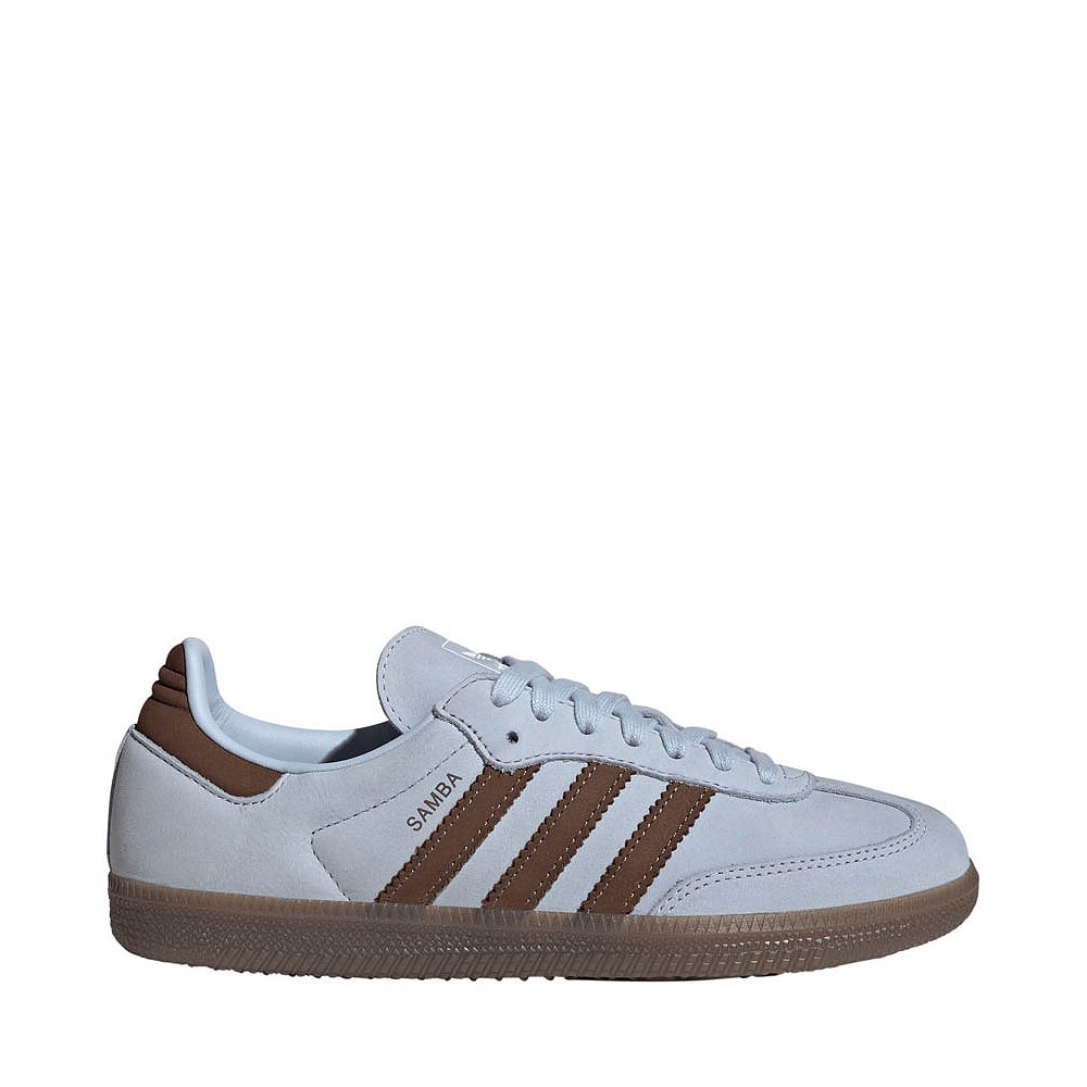Womens adidas Samba OG Athletic Shoe - Crystal Sky / Earth Strata / Cloud White