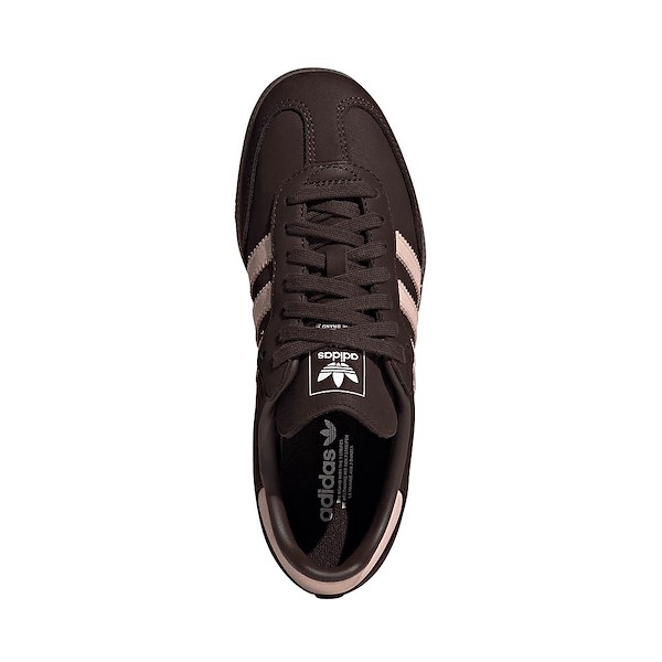 alternate view Womens adidas Samba OG Athletic Shoe - Aurora Coffee / Sandy Pink / Cloud WhiteALT2