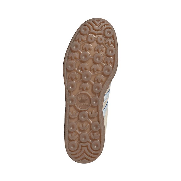 alternate view Womens adidas Gazelle Indoor Athletic Shoe - Wonder Beige / Halo Blue / GumALT3