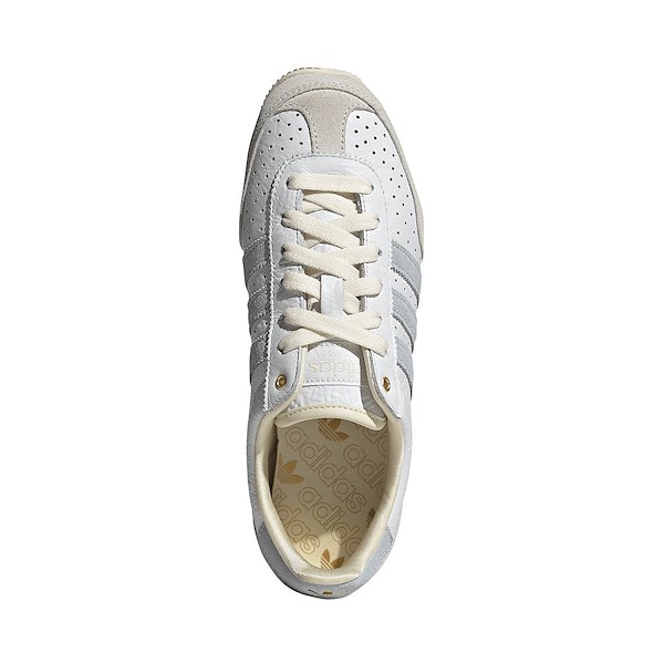 alternate view Womens adidas Originals Japan Athletic Shoe - Cloud White / Crystal Sky / Gold MetallicALT2