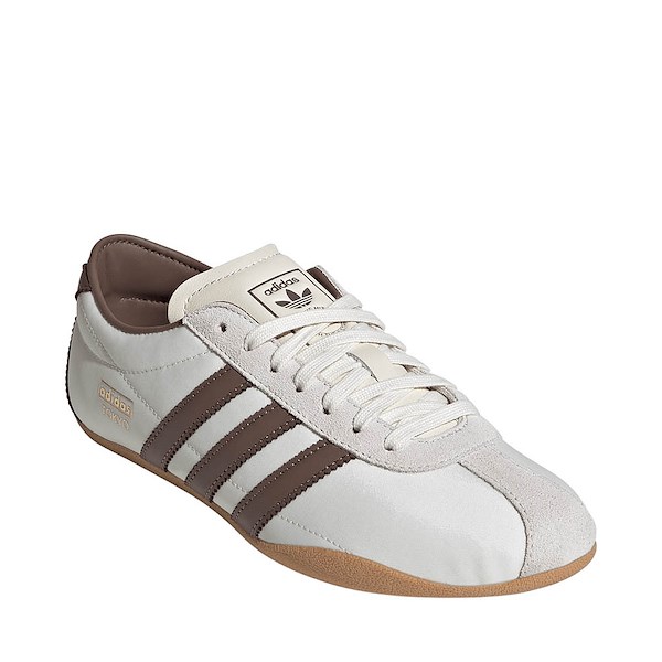 alternate view Womens adidas Tokyo Athletic Shoe - Off White / Earth Strata / Gold MetallicALT5