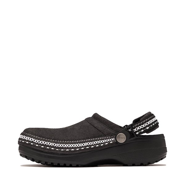 alternate view Crocs Classic Crafted Stitch Clog - BlackALT1