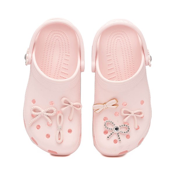 alternate view Crocs Classic Bling Bows Clog - Bubble IceALT2