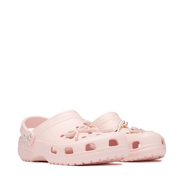alternate view Crocs Classic Bling Bows Clog - Bubble IceALT5