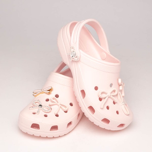 alternate view Crocs Classic Bling Bows Clog - Bubble IceHERO