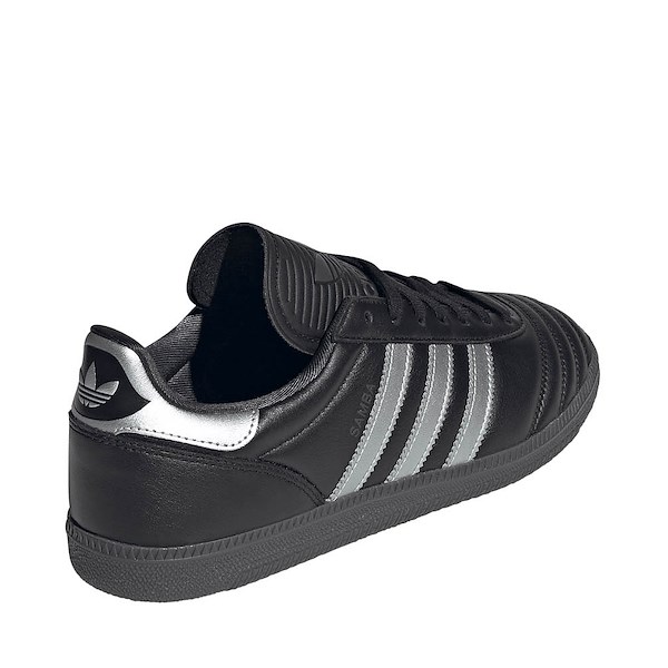 alternate view adidas Samba Jp Athletic Shoe - Core Black / Silver Metallic / Utility BlackALT4