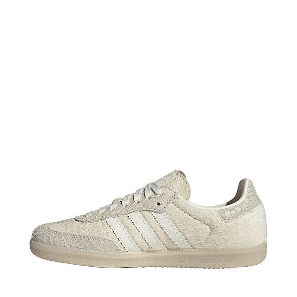 alternate view Womens adidas Samba OG Athletic Shoe - Off White / Off White / Crystal LinenALT1