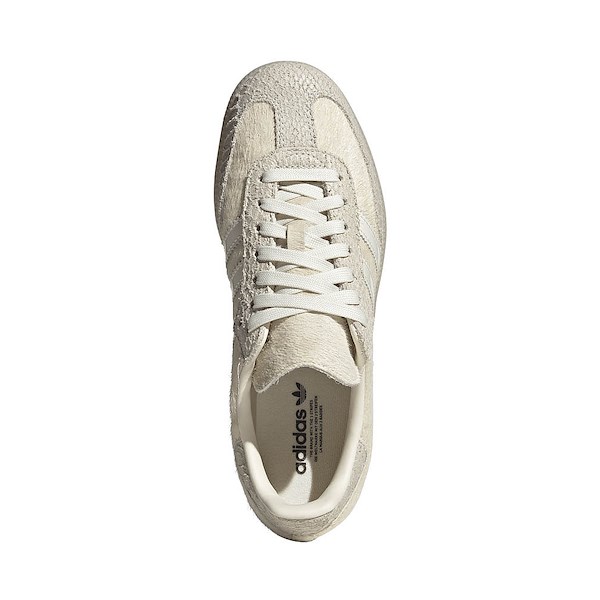 alternate view Womens adidas Samba OG Athletic Shoe - Off White / Off White / Crystal LinenALT2