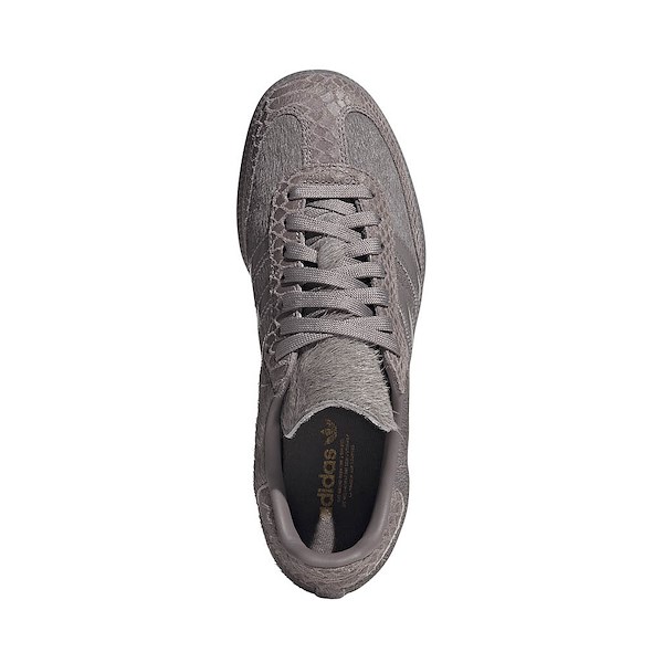 alternate view Womens adidas Samba OG Athletic Shoe - Taupe Oxide / Taupe Oxide / Gold MetallicALT2