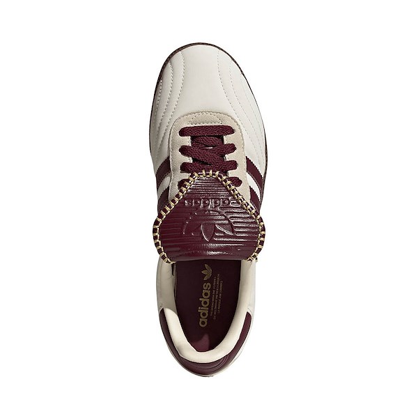 alternate view Womens adidas Samba LT Athletic Shoe - Cream White / Maroon / Gold MetallicALT2