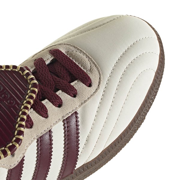 alternate view Womens adidas Samba LT Athletic Shoe - Cream White / Maroon / Gold MetallicALT5B